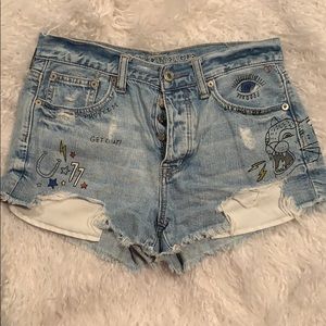 American Eagle Vintage Hi-Rise Jean Shorts